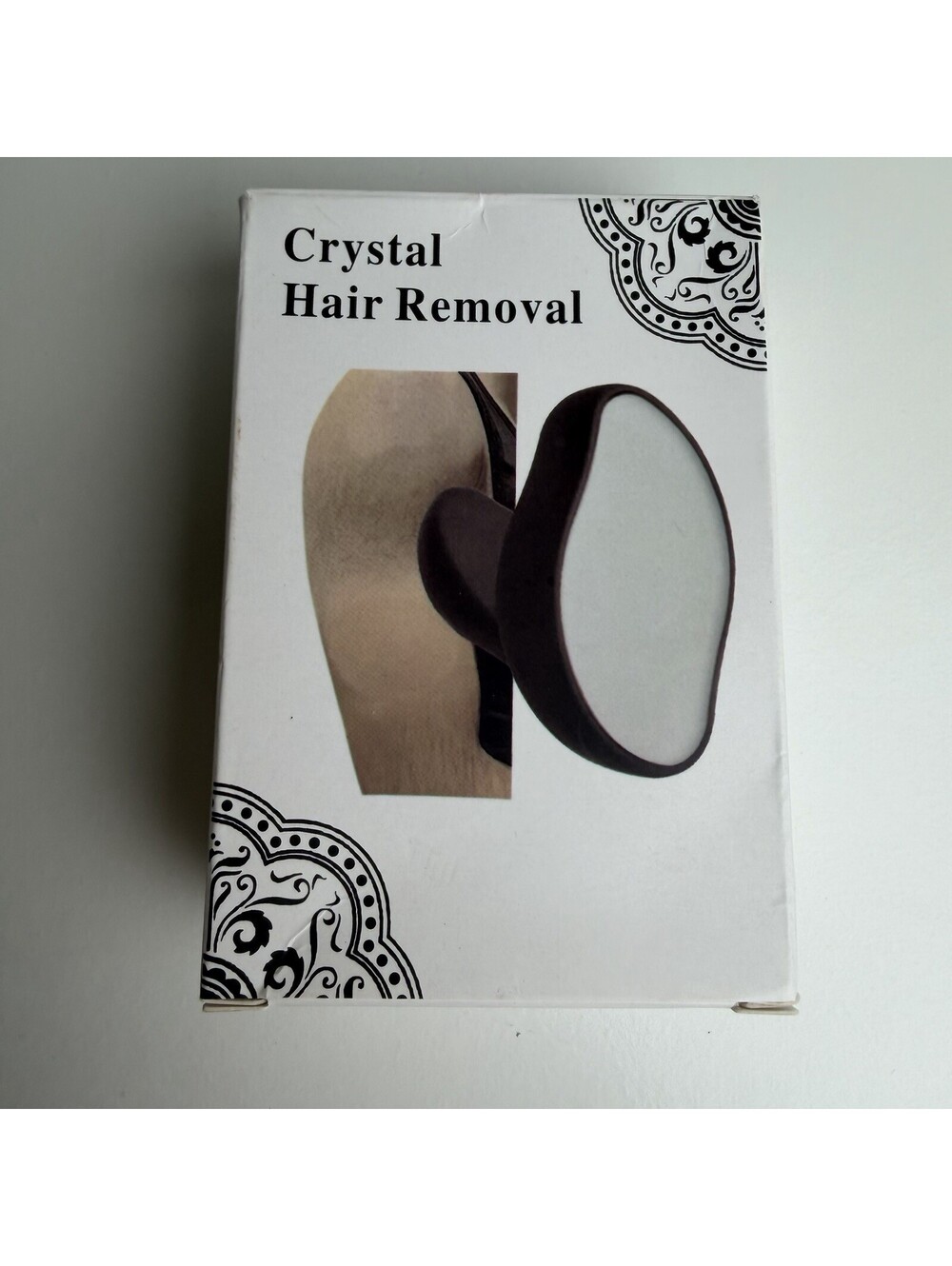 Crystal Hair Eraser Hair Removal Tool Purple Reusable Exfoliating Body Legs